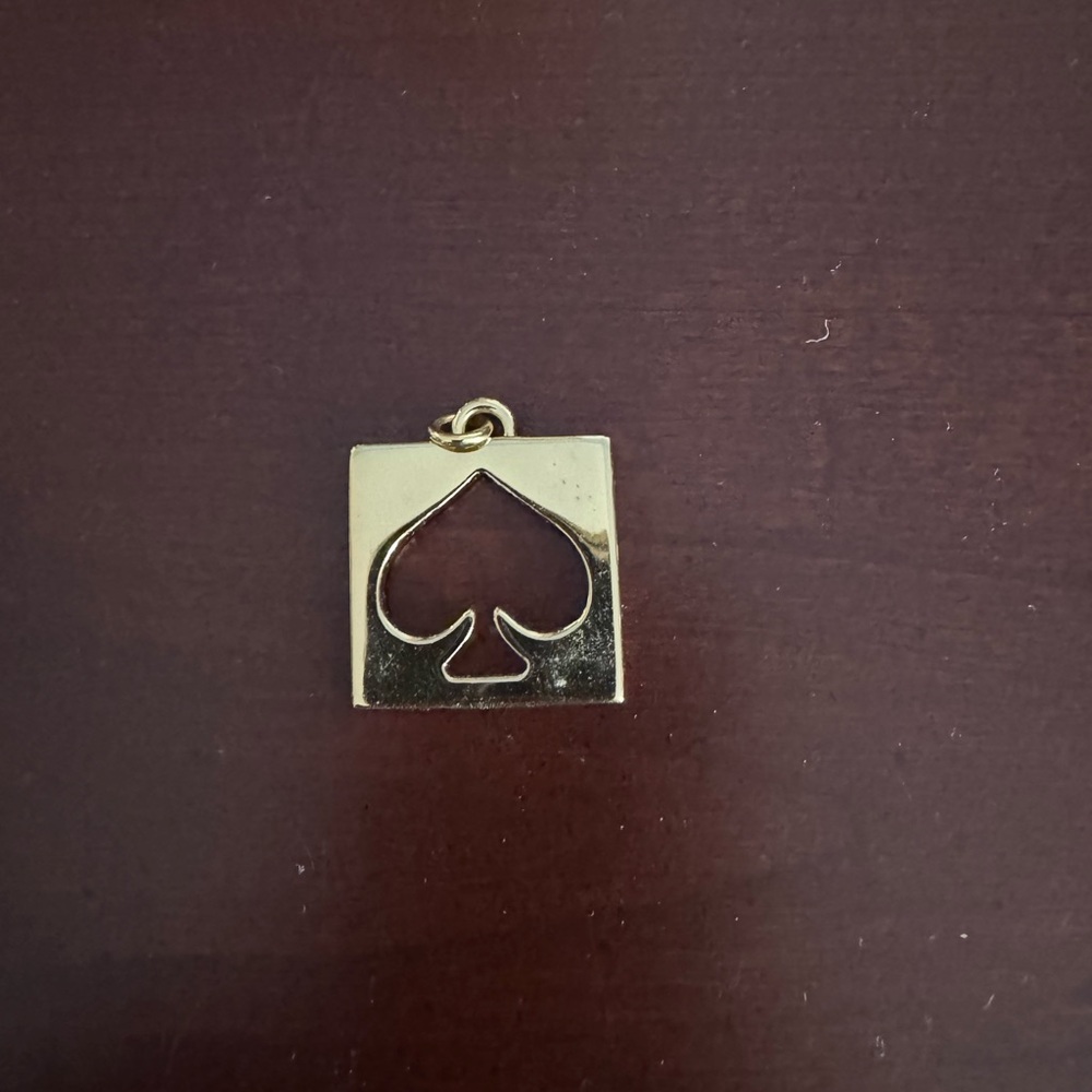 Kate Spade Gold Spade Pendant Charm